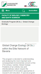 Mobile Screenshot of global-change-ecology.de